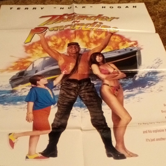 movie poster Other - Movie poster of thunder in paradise